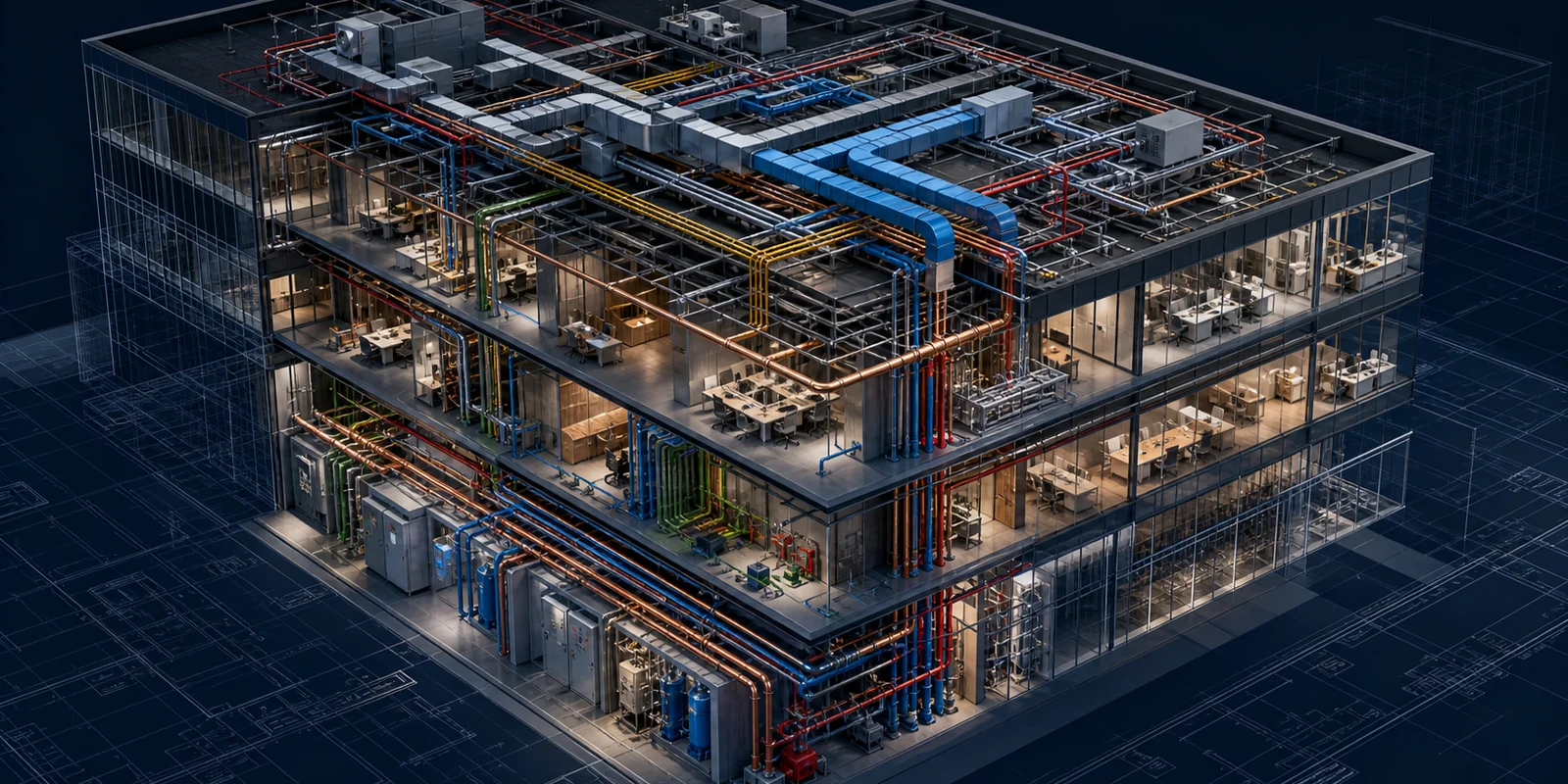 Premium coordinated MEP engineering systems visualization